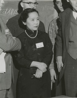 historical photo of Chien-Shiung Wu